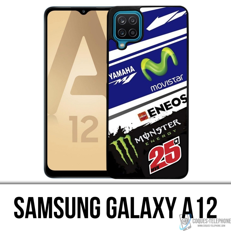 Coque Samsung Galaxy A12 - Motogp M1 25 Vinales