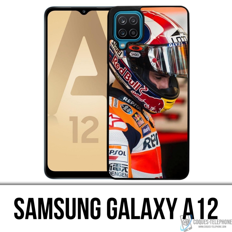 Coque Samsung Galaxy A12 - Motogp Pilote Marquez