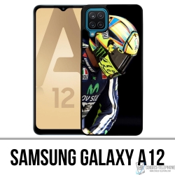 Funda Samsung Galaxy A12 - Motogp Pilot Rossi