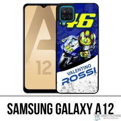 Samsung Galaxy A12 case - Motogp Rossi Cartoon