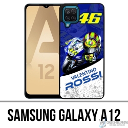 Cover Samsung Galaxy A12 - Motogp Rossi Cartoon 2
