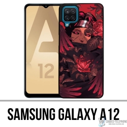 Samsung Galaxy A12 Case - Naruto Itachi Roses