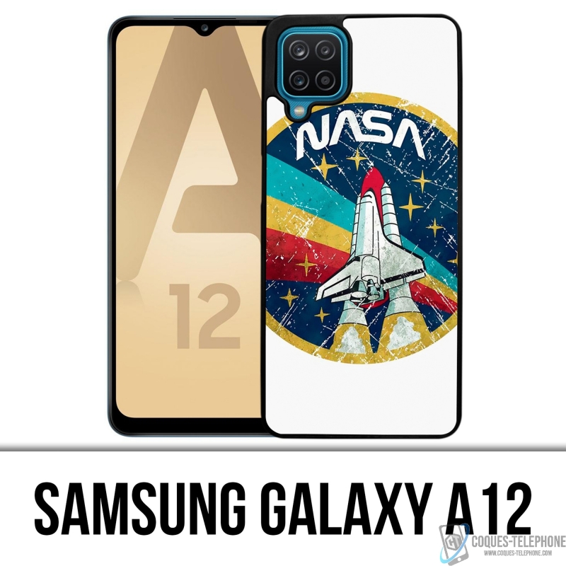 Samsung Galaxy A12 Case - Nasa Rocket Badge