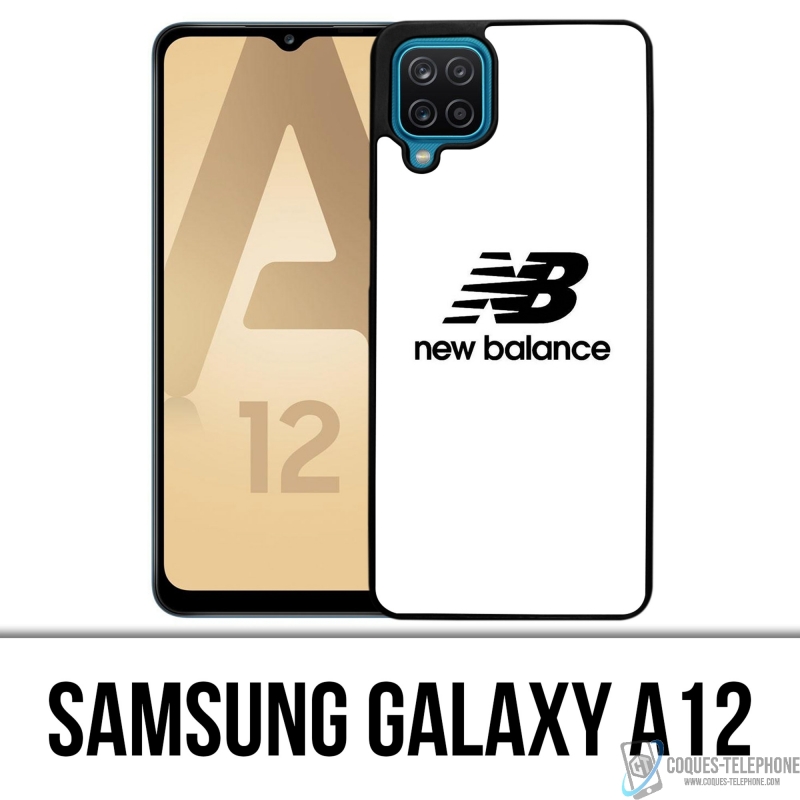 Coque Samsung Galaxy A12 - New Balance Logo