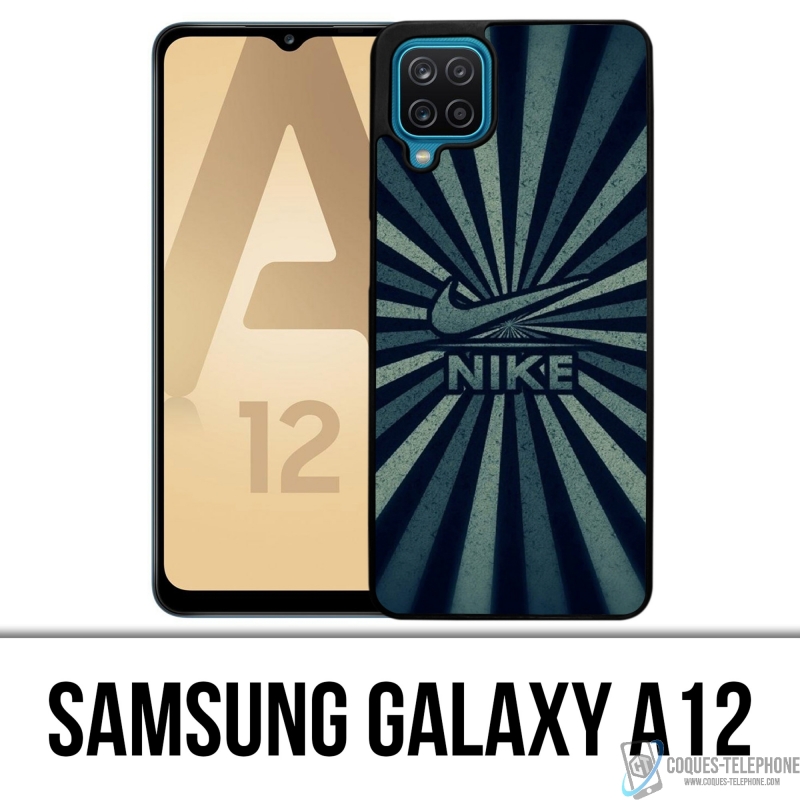 Samsung Galaxy A12 Case - Nike Vintage Logo