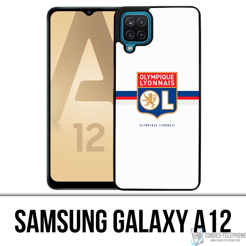 Samsung Galaxy A12 Case - Ol Olympique Lyonnais Logo Bandeau