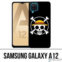 Funda Samsung Galaxy A12 - Logotipo de One Piece