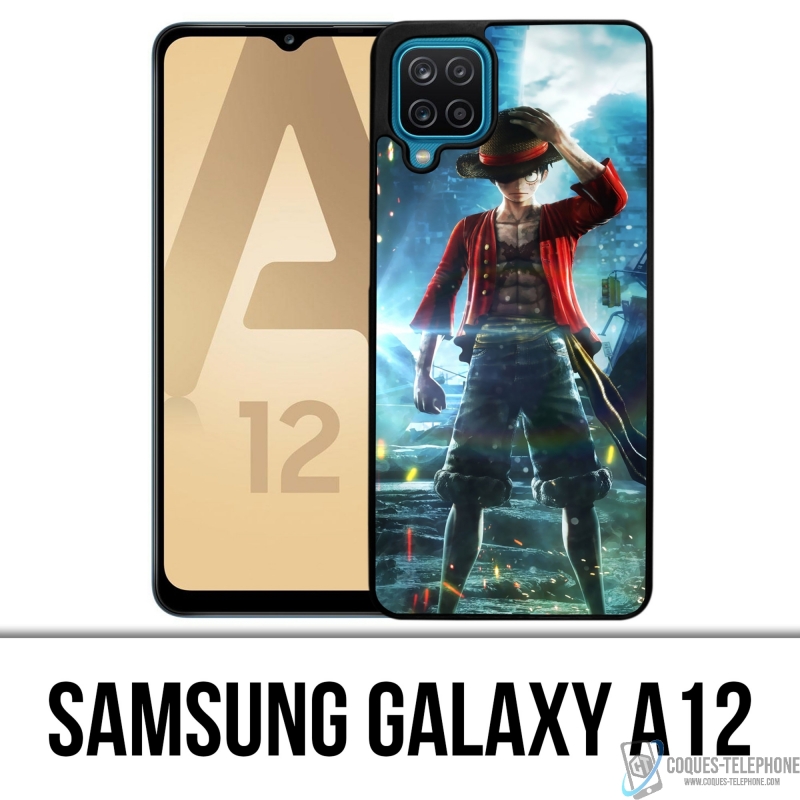 Samsung Galaxy A12 case - One Piece Luffy Jump Force