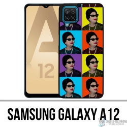 Samsung Galaxy A12 Case - Oum Kalthoum Colors