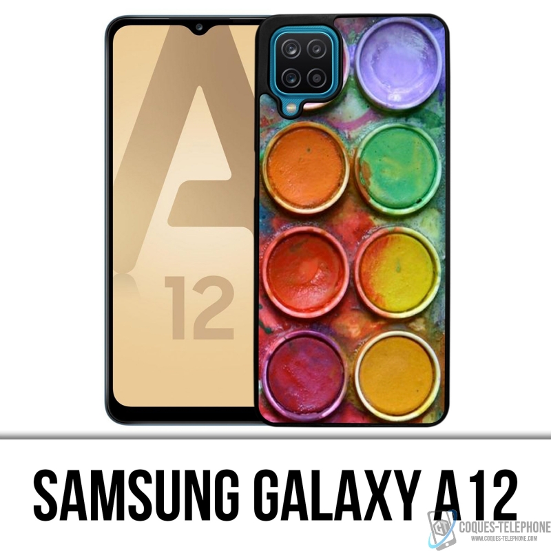 Coque Samsung Galaxy A12 - Palette Peinture
