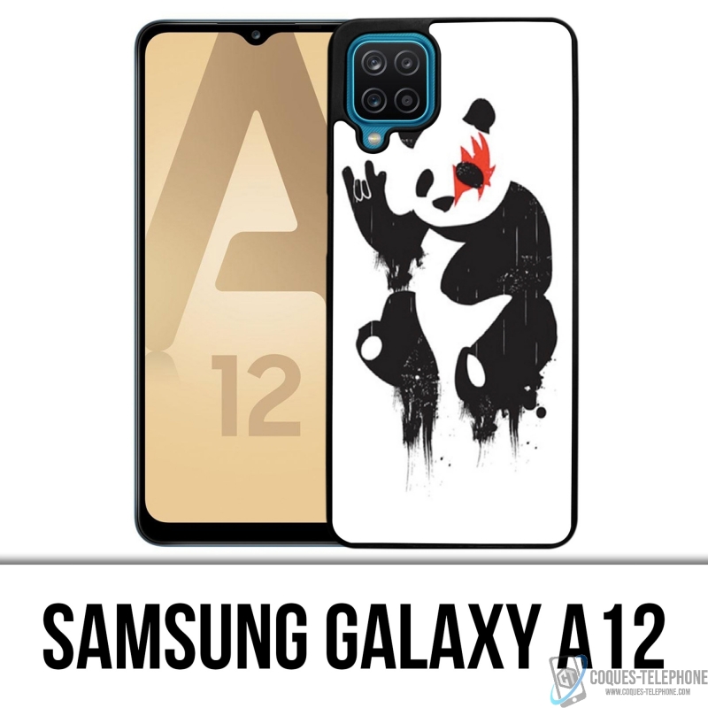 Coque Samsung Galaxy A12 - Panda Rock