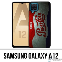 Custodia per Samsung Galaxy A12 - Pepsi vintage