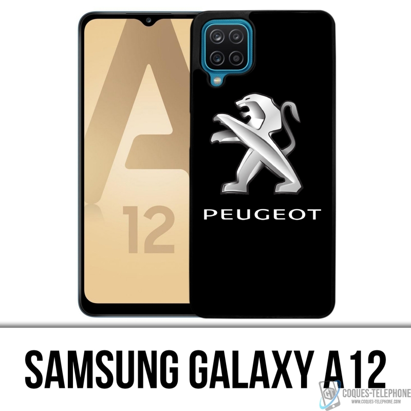 Coque Samsung Galaxy A12 - Peugeot Logo