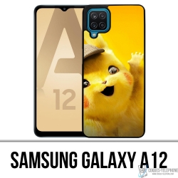 Custodia per Samsung Galaxy A12 - Detective Pikachu