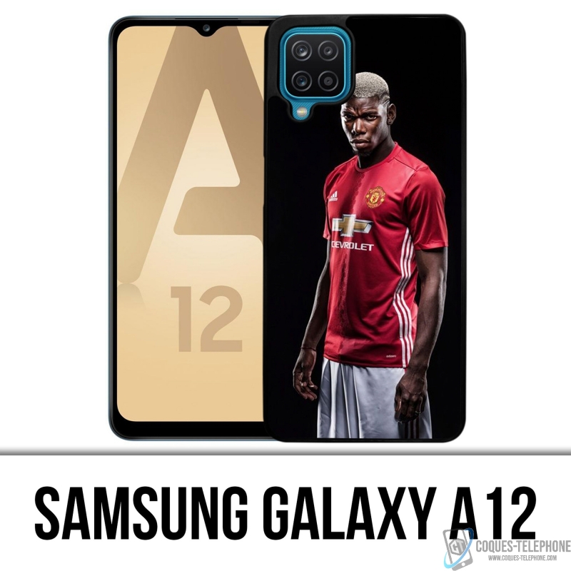 Coque Samsung Galaxy A12 - Pogba Manchester