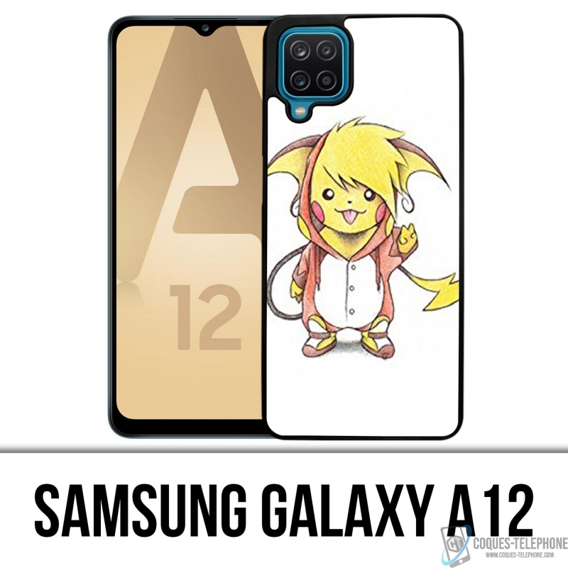Coque Samsung Galaxy A12 - Pokémon Bébé Raichu