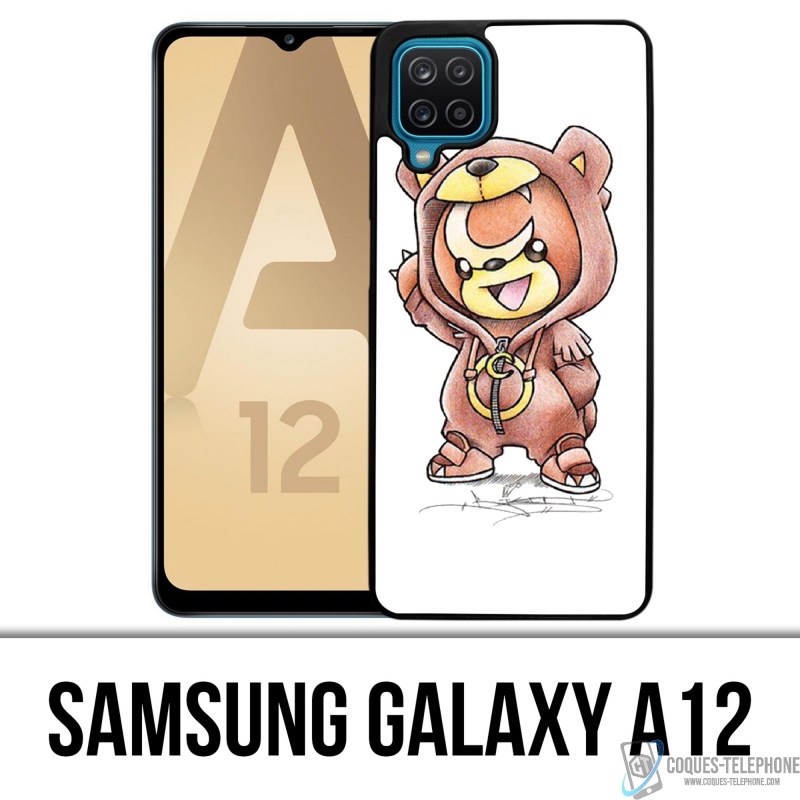 Coque Samsung Galaxy A12 - Pokemon Bébé Teddiursa