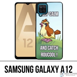 Samsung Galaxy A12 Case - Pokémon Go Catch Roucool