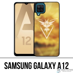 Custodia Samsung Galaxy A12 - Pokémon Go Team Giallo Grunge