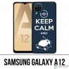 Samsung Galaxy A12 Case - Pokémon Relaxo Keep Calm