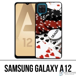 Samsung Galaxy A12 Case - Poker Dealer