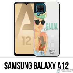 Custodia Samsung Galaxy A12 - Principessa Cenerentola Glam