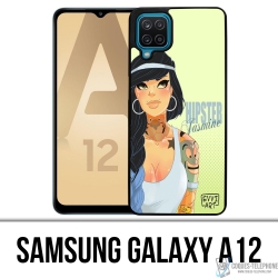 Funda Samsung Galaxy A12 - Hipster de la princesa Jasmine de Disney