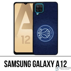 Samsung Galaxy A12 Case - Psg Minimalist Blue Background