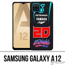 Cover Samsung Galaxy A12 - Quartararo 20 Motogp M1