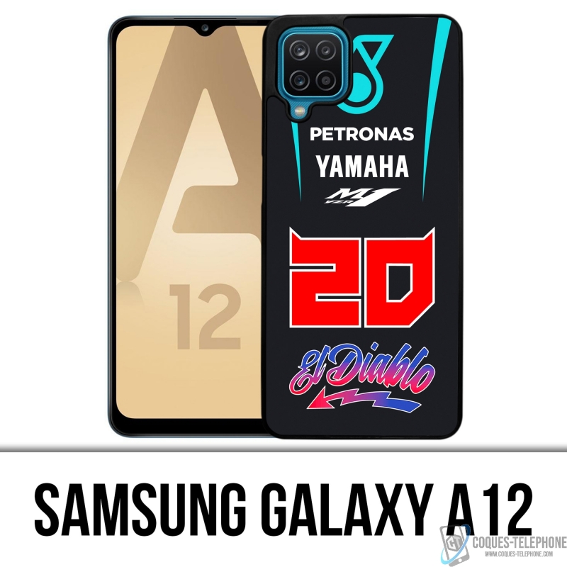 Coque Samsung Galaxy A12 - Quartararo 20 Motogp M1