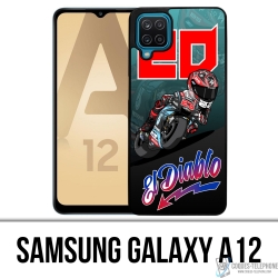 Cover Samsung Galaxy A12 - Quartararo Cartoon