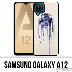 Samsung Galaxy A12 Case - R2D2 Paint