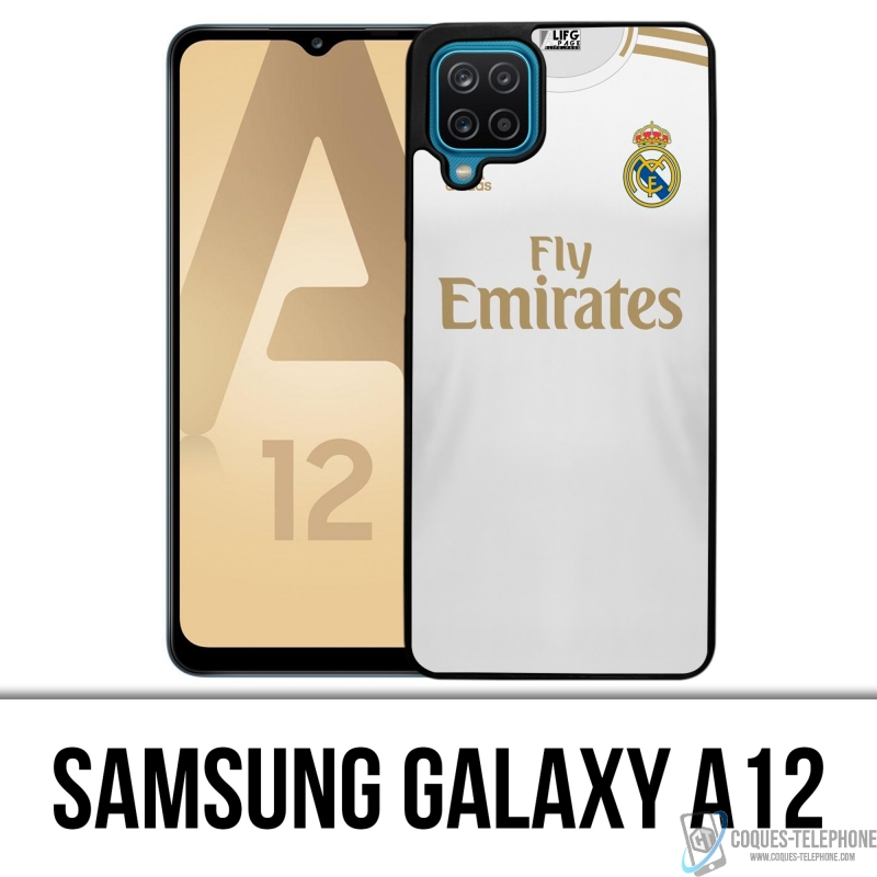 Funda Samsung Galaxy A12 - Camiseta Real Madrid 2020