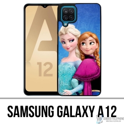 Custodia Samsung Galaxy A12 - Frozen Elsa e Anna