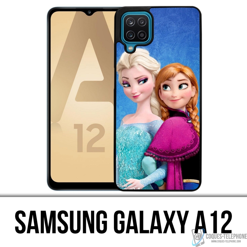 Coque Samsung Galaxy A12 - Reine Des Neiges Elsa Et Anna