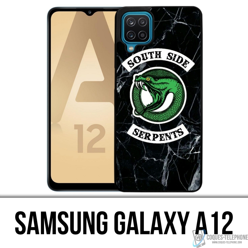 Coque Samsung Galaxy A12 - Riverdale South Side Serpent Marbre