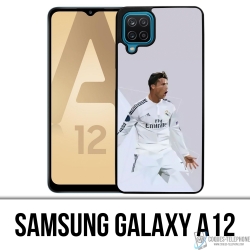 Coque Samsung Galaxy A12 - Ronaldo Lowpoly