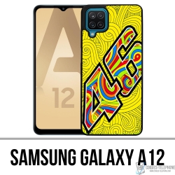 Samsung Galaxy A12 case - Rossi 46 Waves