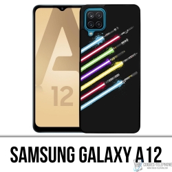 Funda Samsung Galaxy A12 - Sable de luz de Star Wars