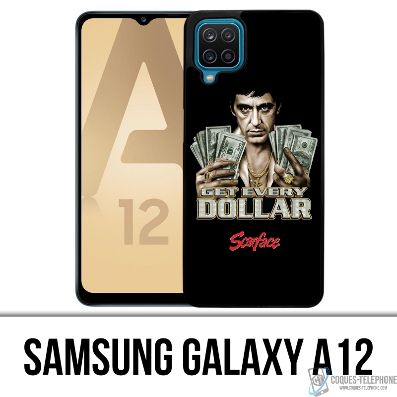 Samsung Galaxy A12 Case - Scarface Holen Sie sich Dollar