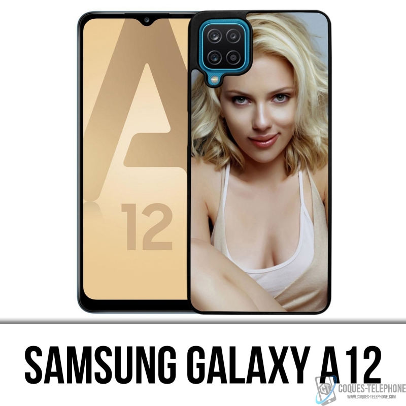 Coque Samsung Galaxy A12 - Scarlett Johansson Sexy