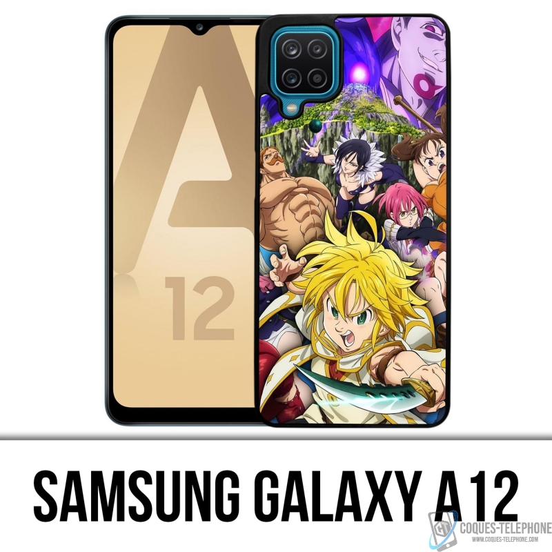 Samsung Galaxy A12 Case - Sieben Todsünden