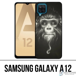 Custodia per Samsung Galaxy A12 - Scimmia Scimmia
