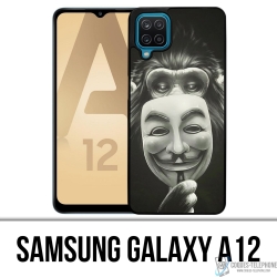 Coque Samsung Galaxy A12 - Singe Monkey Anonymous