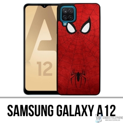 Funda Samsung Galaxy A12 - Diseño artístico de Spiderman