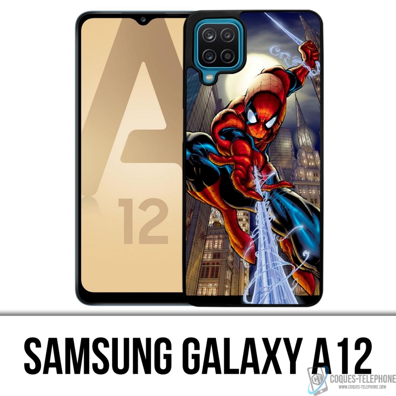 Coque Samsung Galaxy A12 - Spiderman Comics