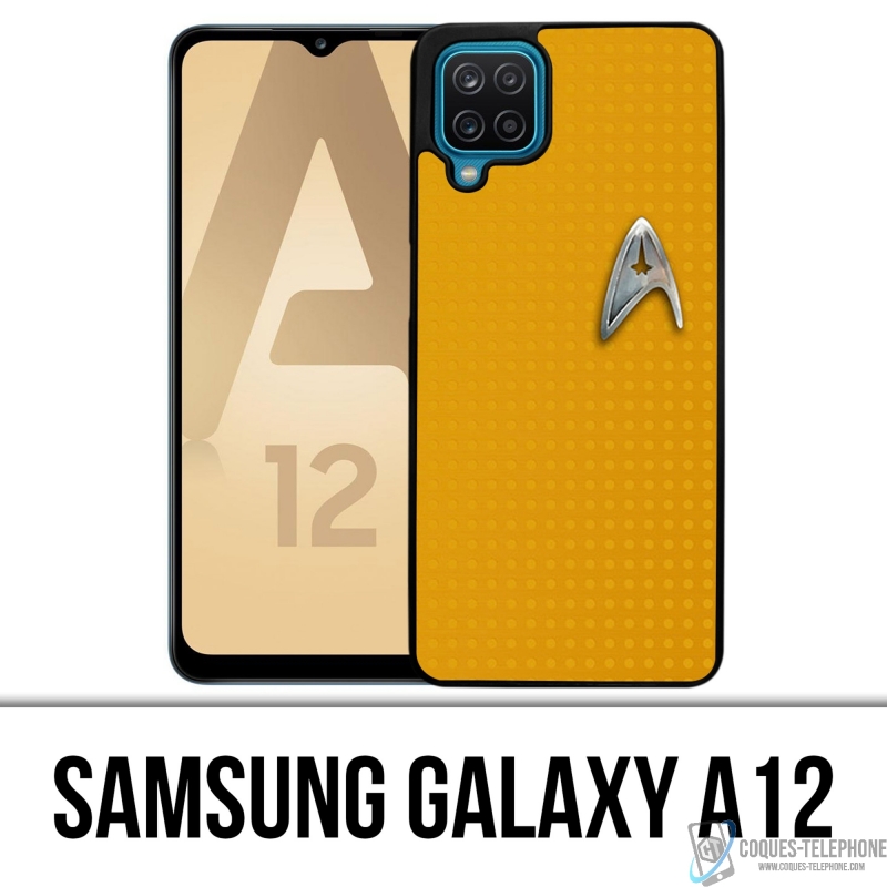 Coque Samsung Galaxy A12 - Star Trek Jaune