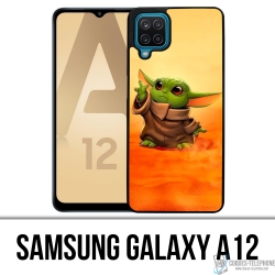 Custodia Samsung Galaxy A12 - Star Wars Baby Yoda Fanart