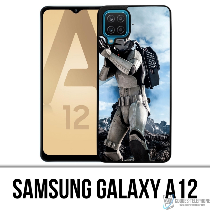 Custodia per Samsung Galaxy A12 - Star Wars Battlefront