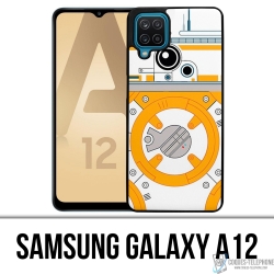 Funda Samsung Galaxy A12 - Star Wars Bb8 Minimalist